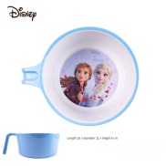 Disney Cartoon Kids Bowl With Handle Children Cutlery Baby Food Bowl Drop
