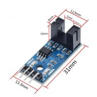 เซนเซอร์นับจำนวน เซนเซอร์แสงนับรอบความเร็ว counter module motor speed sensor counter เซนเซอร์ก้ามปู