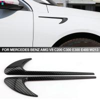 BETOP สติ๊กเกอร์ข้างรถ2ชิ้น,สัญลักษณ์เล็มที่ระบายลมตราโลโก้สำหรับ Mercedes Benz AMG V8 C200 C300 E300 W213 E400