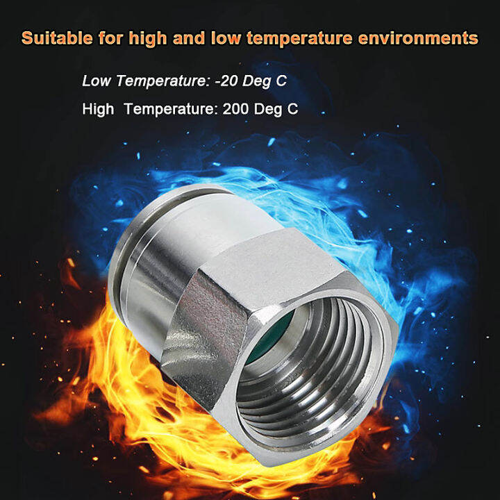 5ea-ขั้วต่อท่อก๊าซเสียบสแตนเลสสตีลรวดเร็ว304นิวเมติกหัวต่อคอมพิวเตอร์เกลียวด้านใน-pcf4ตรง-6-8-10-12-m5-01-02-03-04อุณหภูมิสูงและแรงดันสูง