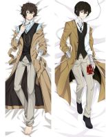 Yingke November อนิเมะ Bungo สุนัขจรจัด Nakajima Atsushi Osamu Dazai Hugging กรณีหมอนข้าง Dakimakura หมอนข้างปลอกหมอน