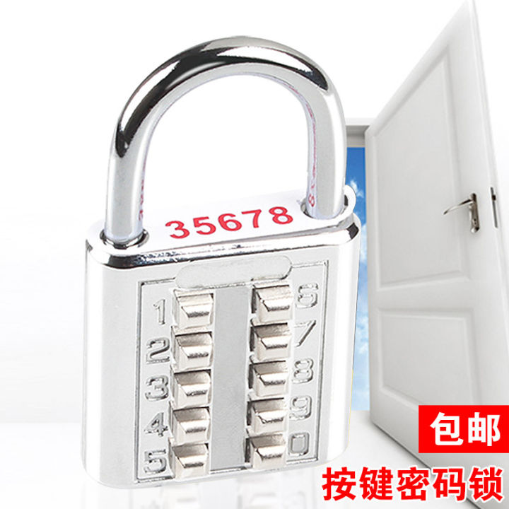 กุญแจ-gratis-ongkir-รหัสผ่านกระเป๋าถือเดินทางแม่กุญแจขนาดเล็กกันขโมยล็อคโลหะผสมกันน้ำกุญแจดิจิตัลล็อคแบบผสมผสาน