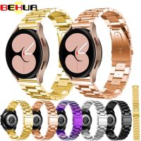 （Bar watchband）สายสแตนเลสสำหรับนาฬิกา Samsung 4แบบคลาสสิก42มม. 46มม. สายนาฬิกาโลหะอัจฉริยะแบบ Correa สำหรับนาฬิกา Samsung Galaxy 4 44มม. 40มม.