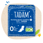 Băng vệ sinh ban đêm hữu cơ Tadam 10 miếng