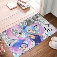 Aqua Kitchen Non-Slip Carpet KonoSuba An Explosion on This Wonderful World Living Room Mat Welcome Doormat Floor Decor Rug