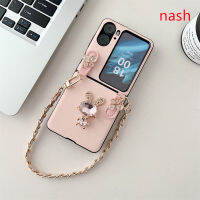 สำหรับออปโป้ไฟนด์ N2เคสโทรศัพท์หนังแท้แบบฝาพับไม่ติดลายนิ้วมือไม่ติดที่ผิวดูหรูหรากันกระแทก