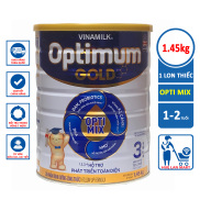 Sữa Bột Vinamilk Optimum Gold 3 HMO Hộp 1,45kg Cho trẻ 1 2 tuổi