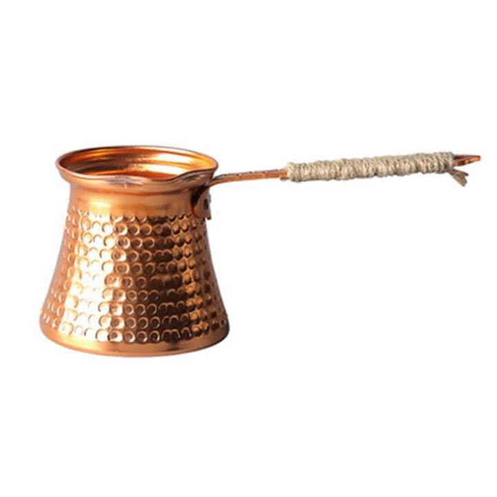 copper colored coffee maker