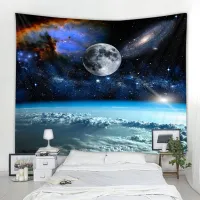 The Outer Space Tapestry 3D Printed Living Room Bedroom Decoration Sandy Beach Picnic Towel