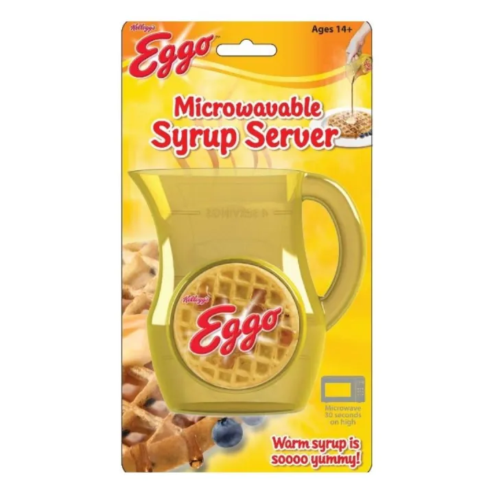 Kellogg's Eggo Syrup Dispenser MicrowaveSafe Lazada PH