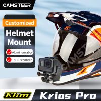 Klim Krios Pro Customized Motorcycle Helmet Chin Mount For Gopro Hero11 10 9 Insta360onex3 X2 Rs DJI Action Camera Accessories