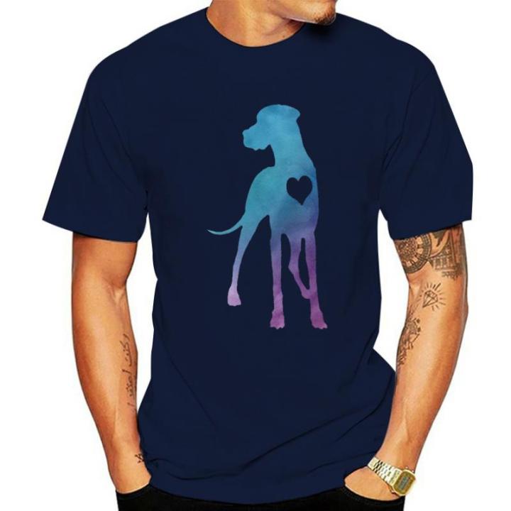 great-dane-tshirts-great-dane-watercolor-t-shirt-awesome-oversize-tee-shirt-cotton-graphic-men-tshirt