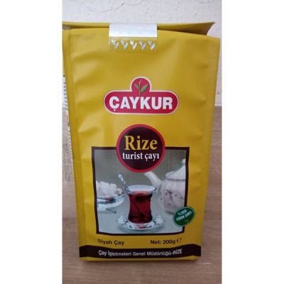 Turkish Foods🔹 ชาดำ Çaykur Rize ขนาดบรรจุ 200 g. ผลิตจากชาธรรมชาติ 100% สินค้าคุณภาพจากประเทศตุรกี