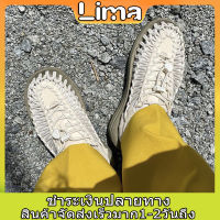 LIMA 2023 [จัดส่งรวดเร็ว] KEENฤดูร้อนระเบิดบริสุทธิ์มือถักรองเท้าแตะรองเท้าแตะโรมัน 1-3 วันจัดส่ง