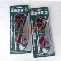 ??Hot Sale Wynns ประแจดาว ประแจหัวแฉก ยาวพิเศษ ใช้กับเครื่องเลื่อยยนต์และอื่นๆ 1 ชุดมี 9 ตัว แข็งแรงด้วยวัสดุเหล็ก S2 ราคาถูก ชุดประแจครบชุด ชุดประแจ6เหลี่ยม ชุดประแจของแท้ อุปกรณ์ช่าง