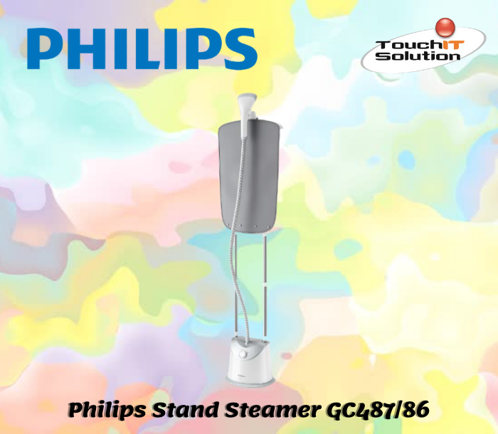 Philips GC487/86 Garment Steamer Easy Touch Stand Steamer Lazada