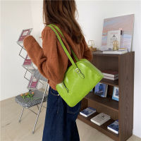 2021 Underarm Bag Korean New Style Zipper Inner Strap Large Capacity Boston Shoulder Bag