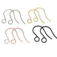 【CW】 50pcs Plated Earring Hooks Findings Hypoallergenic Earrings Clasp Ear Wire Supplies Jewelry Making