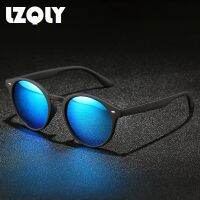 【hot】 Round Sunglasses Men Polarized Driving Glasses Oval Designer Anti-glare Sunglass UV400 1