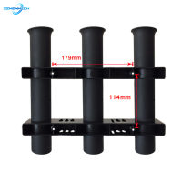 Sea Outdoor Fishing 3 Link Rod Holder Marine Boat Yacht Kayak Fishing Vertical Pole Tube Mount Bracket Socket Rack Lure Pliers