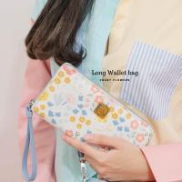 PERF กระเป๋าสตางค์ใบยาว (Wallet bag) ลาย Baby flower