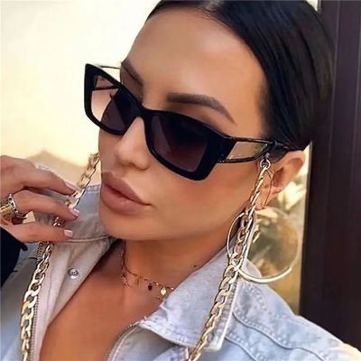 2023 Fashion Cat Eye Sunglasses Women Luxury SunGlasses For Ladies Classic Rectangle Driving Eyewear UV400