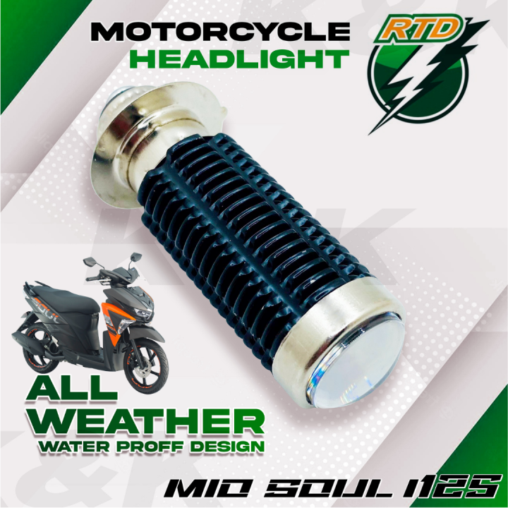 MIO SOUL i 125 Motorcycle Headlights RTD LED Original M11W Super