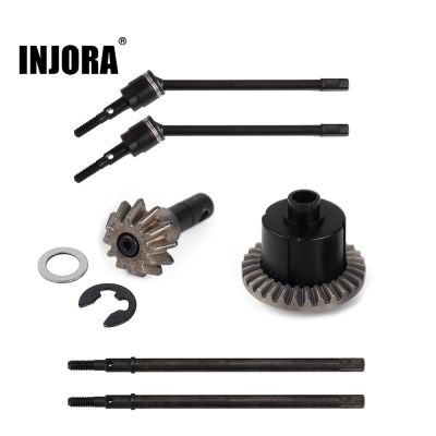 INJORA Metal Axle Dogbone Shaft Gear for 1:10 RC Crawler INJORA 90046 Axle Replacement Parts  Power Points  Switches Savers