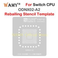 ODNX02-A2 BGA ชิปลายฉลุ Reballing แม่แบบสําหรับผู้เล่นเกมสวิตช์ CPU IC ODNX02-A2 พินบัดกรีโรงงานดีบุกสุทธิสแควร์โฮล