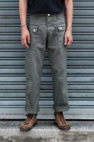 Simple&amp;Raw - SK847 Union Monkey Pants Green