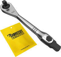 1 x SabreCut MRSC05 Mini Micro Ratchet Adjustable 1/4" Square Drive Stainless Steel Professional 72 Tooth Gear Hand Ratchet Wrench