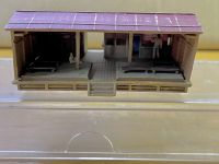 TomyTec N Scale Traditional Japanese Railway Station, dimensions L7/W5/H4  สถานีรถไฟญี่ปุ่นแบบดั้งเดิม TomyTec N Scale ขนาด L7/W5/H4