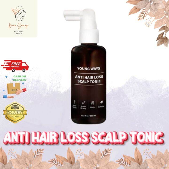 HAIR TONIC KOREA ORIGINAL 100 YOUNG WAYS Lazada Indonesia