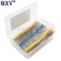 600PCS/LOT 30Valuesx 20PCS 1 1/4 W resistor pack set diy Metal Film Resistor kit use colored ring resistance (10 ohms 1 M ohm)