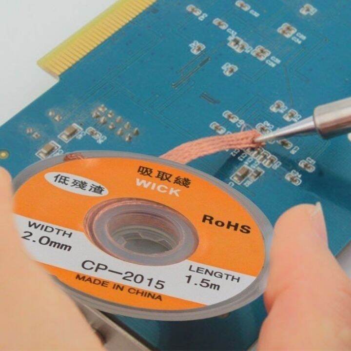 Desoldering Mesh Braid Tape Copper Soldering Wire Soldering Wick Tin ...