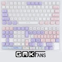 GMKfans 140 Keycaps PBT XDA โปรไฟล์น่ารักสำหรับสุนัขกุญแจสำหรับแป้นพิมพ์กลเกม MX สวิตช์สีย้อม-ซับสวิตช์กุญแจ DIY ออกแบบเอง