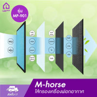 ไส้กรองเครื่องฟอกอากาศ ขนาด M-horse  ขนาด 26x34c  พื้นที่ 30-50 ตารางเมตร