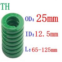 1Pcs Green spring heavy load Compression Spring Loading Die Mold Spring Outer Diameter 25mm Inner Diameter 12.5mm Length65 125mm