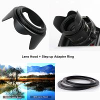 【SALE】 thersbingnorpump1979 CADEN ฝาครอบเลนส์ดอกทิวลิปขนาด37มม. สำหรับ Panasonic GX80 GX85 GX800 GX850พร้อม Lumix G Vario 12-32มม. MEGA O. S. เลนส์แบบกว้าง