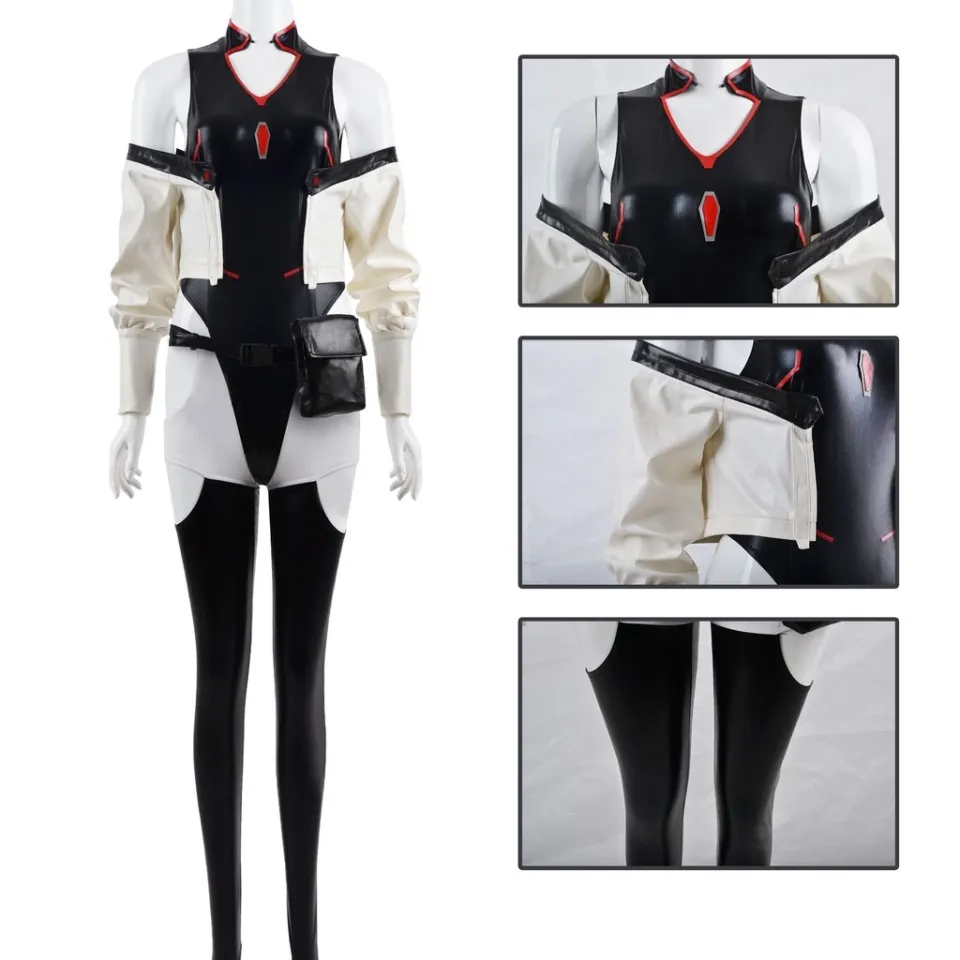 Anime Cyberpunk Edgerunners Rebecca Cosplay Costume Wig Jacket