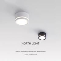 Led Downlight Surface Mount Spotlight Ceiling Spot Light 7/9/12/15W 110V 220V Down Lamp for Home Lighting Kitchen Corridor Shop  by Hs2023