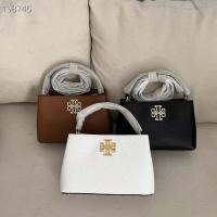 2023 new TORY BURCH Cowhide Commuter Portable Messenger Bag