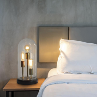 Dento โคมไฟตั้งโต๊ะ รุ่น BELL JAR (Table Lamp) ขั้ว 3xE27 สีทอง #MT308M