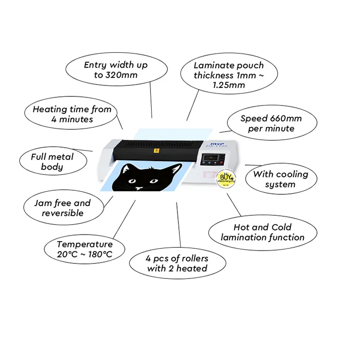 Mkp Lampro Ax1133 Dx1133 A3 Office Laminator Laminate Machine With 12 Month Warranty 1s Unit Lazada