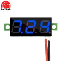 0.28 Inci DC 12V 2 Kawat LCD Mini Digital Voltmeter Pengukur Tegangan Layar LED Aksesori Komponen Elektronik Digital Voltmeter Panas