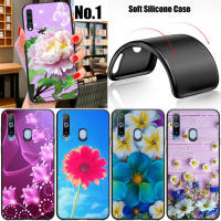 XMX43 Fashion Flowers Rose อ่อนนุ่ม High Quality ซิลิโคน TPU Phone เคสโทรศัพท์ ปก หรับ Samsung Galaxy A10 A10S A9 A8 A7 A6 A5 J8 J7 J730 J6 J4 J2 Prime Plus Core Pro