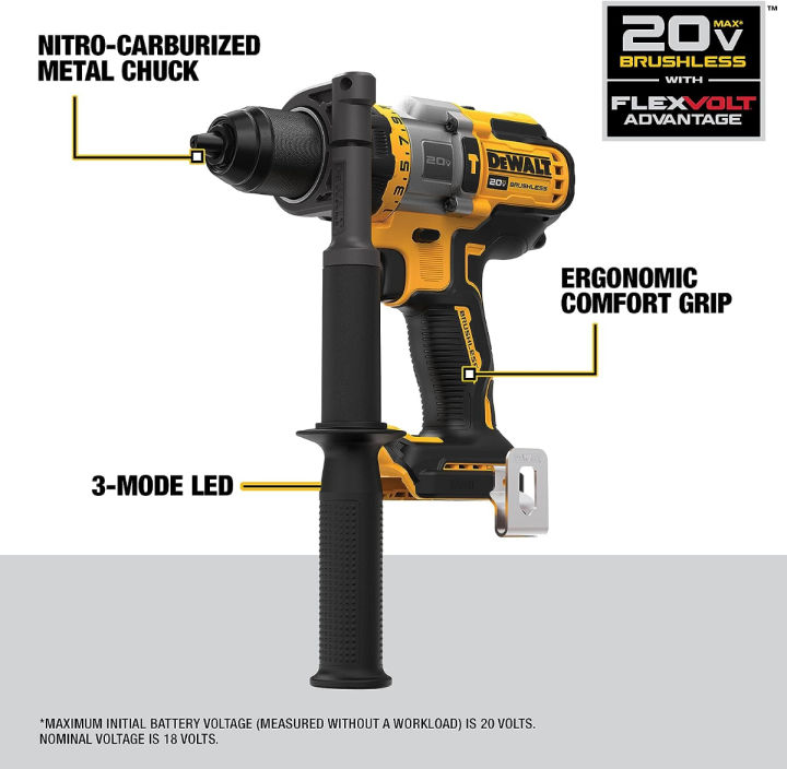 dewalt-flexvolt-advantage-20v-max-hammer-drill-cordless-1-2-inch-tool-only-dcd999b