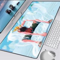 ✓✖☂ One Piece Customized HD Printing Gaming Mousepad Computer Lock Edge Natural Rubber E-sports Desk Pad Large Mouse Pad gaming pc