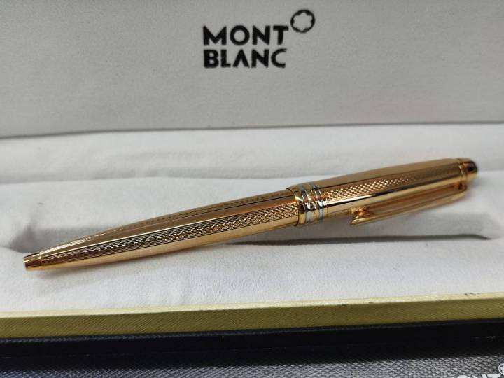 ปากกา-mb-สีทอง-ปากกาหรู-คลาสิค-ปากกาลายเซนด์-0-7-mm