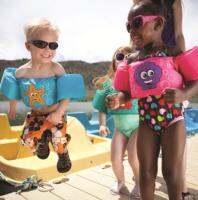 Kids Swim Floats Sleeve Vest วงแขนว่ายน้ำลอยตัวพร้อมเข็มขัดคาดเอวสำหรับการฝึกว่ายน้ำ